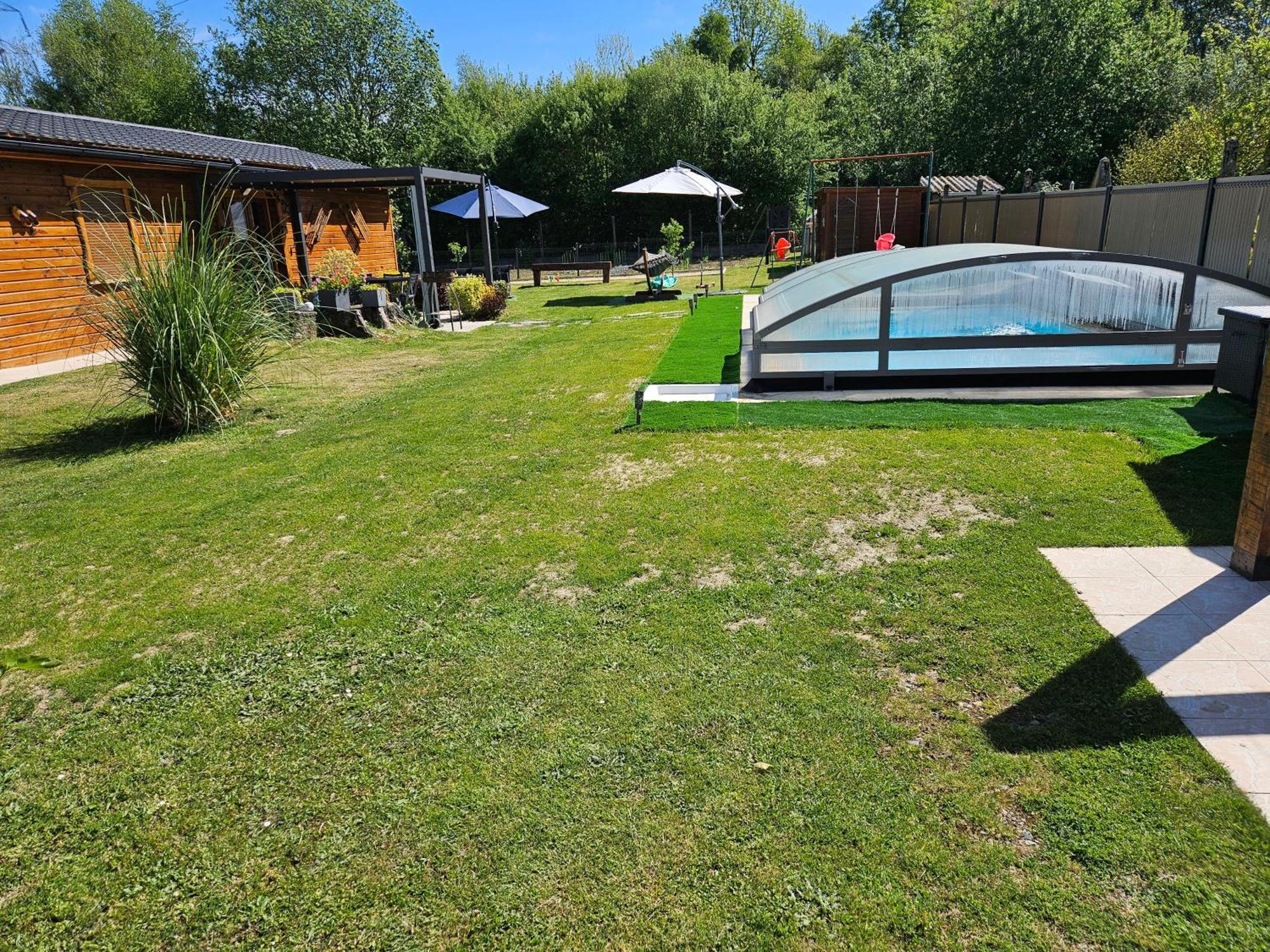 Chez Lavalou Gite 4* Chaleureux En Bois Lannemezan Kültér fotó